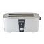 Black + Decker Cool Touch Toaster, 4 Slices, 1350 Watt, White - ET124