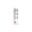 Elios Extension Socket, White- Basic 9 Sockets