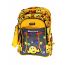 Gharibo Bags School Backpack With Pencil Case For Girls, Emoji Pattern - Yellow