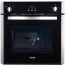 Meneghetti Built In Gas Oven, with Grill, 60 CM, 58 Liters, Black - OMGG D65 C T AR