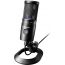Audio Technica Wired Cardioid Condenser Microphone, Black - AT2020USB-X