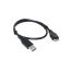 2B USB 3.0 Hard Disk Cable, 30 Cm, Black- DC-02-8