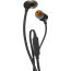 JBL Tune 110 Wired Earphones with Microphone - Black