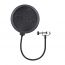 Microphone Pop Filter, Black - 818-LU