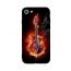 Fire Guitar Printed Back Cover for Apple iPhone 7