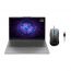 Lenovo LOQ 15IAX9E 83LK0070ED, Intel Core i5-12450HX, 512GB SSD, 16GB RAM, 15.6-inch, FHD, IPS 144Hz, NVIDIA GeForce RTX 3050, 6GB - Windows 11, Luna Grey with Lenovo M100-GY50Z71902