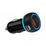 Majentik Car Charger, 60 Watt, 2 Ports, Type-C, Black - M-CC01