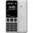 Nokia 125 Mobile Phone, Dual SIM - White