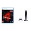 Sony PlayStation 5, 1 Wireless Controller, White - CFI-1016A01 MEE, with Back 4 Blood for PlayStation 5