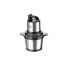 Sokany Stainless Steel Chopper, 4 Liters, 800 Watt, Black and Silver - SK-7028N