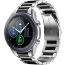 Stainless Steel Metal Band For Samsung Galaxy Watch 3 / Galaxy Watch 46mm / Gear S3 Frontier and Classic / Huawei GT2 / GT2e / GT2 Pro from Smart Stuff - Double Silver / Black