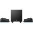 Hp X1000 Gaming Wired Speakers, 3 Pieces, Black - 8PB07AA
