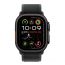 Apple Watch Ultra 2, 49mm, Black Titanium Case and Black Trail Strap - A2986