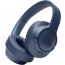 JBL Tune 710 Bluetooth Over Ear Headphones with Microphone, Blue - JBLT710BTBLU