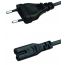 Keendex 2 Pin Power Cable, 1 Meter, Black - KX 3059