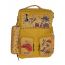 Gharibo Bags School Backpack With Pencil Case For Kids, Figures Pattern - Yellow