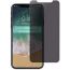 Privacy Glass Screen Protector for iPhone X - Transparent Black