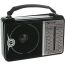 Golon Electrical Classic Radio, Black - RX-606AC