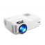Funlites Portable LED Projector, 1280x720 Resolution - White