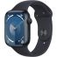 Apple Watch Series 9, 45mm, Midnight Aluminum Case with Midnight Sport Band - MR9A3LL-A