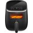 Philips 3000 Series XL Digital Air Fryer, 5.6 Liters, 1700 Watt, Black - HD925780