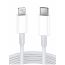 كابل شحن USB-C الي لايتنينج، 1 متر، ابيض - A1703