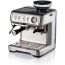 Ariete Espresso Coffee Maker with Integrated Coffee Grinder, 15 Bar, Silver - 1313