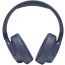 JBL Over-Ear Wireless Headphones with Microphone, Blue- TUNE 750BTBLUE