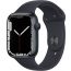 Apple Watch Series 7, 45mm, Sport Band- Midnight Black