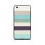 Multicolour Stripes Printed Back Cover for Apple iPhone 5