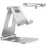 Aluminum Mobile Stand, Silver - 2725615228165