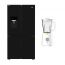 Beko No Frost Side by Side Refrigerator, 626 Liters, Inverter, Black - GNE134626BH, with Blender, 1.5 Liters, 600 Watt - TBN 62608 W