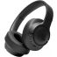 JBL Tune 760 Bluetooth Over Ear Headphones with Microphone, Black - JBLT760NCBLK
