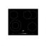 Beko Electric Built-In Hob, 4 Burners, Black-HIC 64503 T