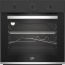 Beko Built-in Gas Oven with Grill, 66 Liters, Black - BBIH12100BC