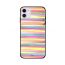 Mutlicolor Stripes Printed Back Cover for Apple iPhone 11