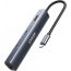 موزع USB فئة C انكر باور اكسباند دايركت، 6 منافذ، رمادي غامق - ‎A83650A1