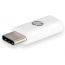 محول اتش بي مايكرو USB إلى فئة C، ابيض - HP036GBWHT0TW