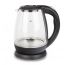 Fantom Electric Kettle, 1.8 Liters, 1800Watt,Pyrex, Black - KT4000