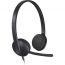 Logitech USB Headset, Black - H340