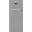 Beko Freestanding Refrigerator, No Frost, 2 Doors, 590 Litres, Inverter Motor, Silver - B3RDNE590ZXB