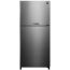 Sharp No-Frost Refrigerator, 480 Liter, Inverter, Dark Stainless Steel- SJ-PV63G-DST
