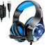 Beexcellent GM-110 Wired Gaming Headset with Microphone - Black and Blue