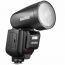 Godox Li-Ion Camera Flash for Canon Camera, Black - V1Pro-C