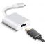 محول من USB فئة C الى HDMI 4K مالتي كالارد ليد، 15 سم - ابيض