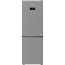 Beko Freestanding Combi Refrigerator, No Frost, 2 Doors, 367 Litres, Silver - RCNE367E30ZXB
