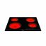 Gorenje Glass Ceramic Electric Hob, 60cm, Black - ECT641BSC