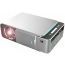 Nano Classic LED Projector, 1920x1080 Resolution, Black and Silver - T6
