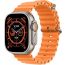 W&O X8 Plus Ultra Smart Watch, 2.08 Inch - Orange