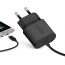 شاحن مايكرو USB اس بي اس فاست ترافل، 1 منفذ، سعة 2100 مللي أمبير- اسود